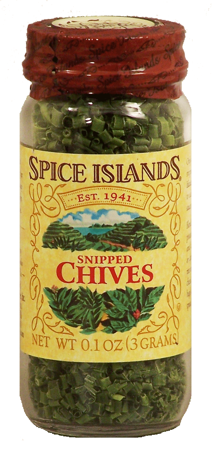 Spice Islands  chives snipped  Full-Size Picture